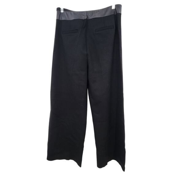 New NWT Lysse‎ Denver Hi Waist Wide Leg Ponte Size Large Black - Picture 4 of 9